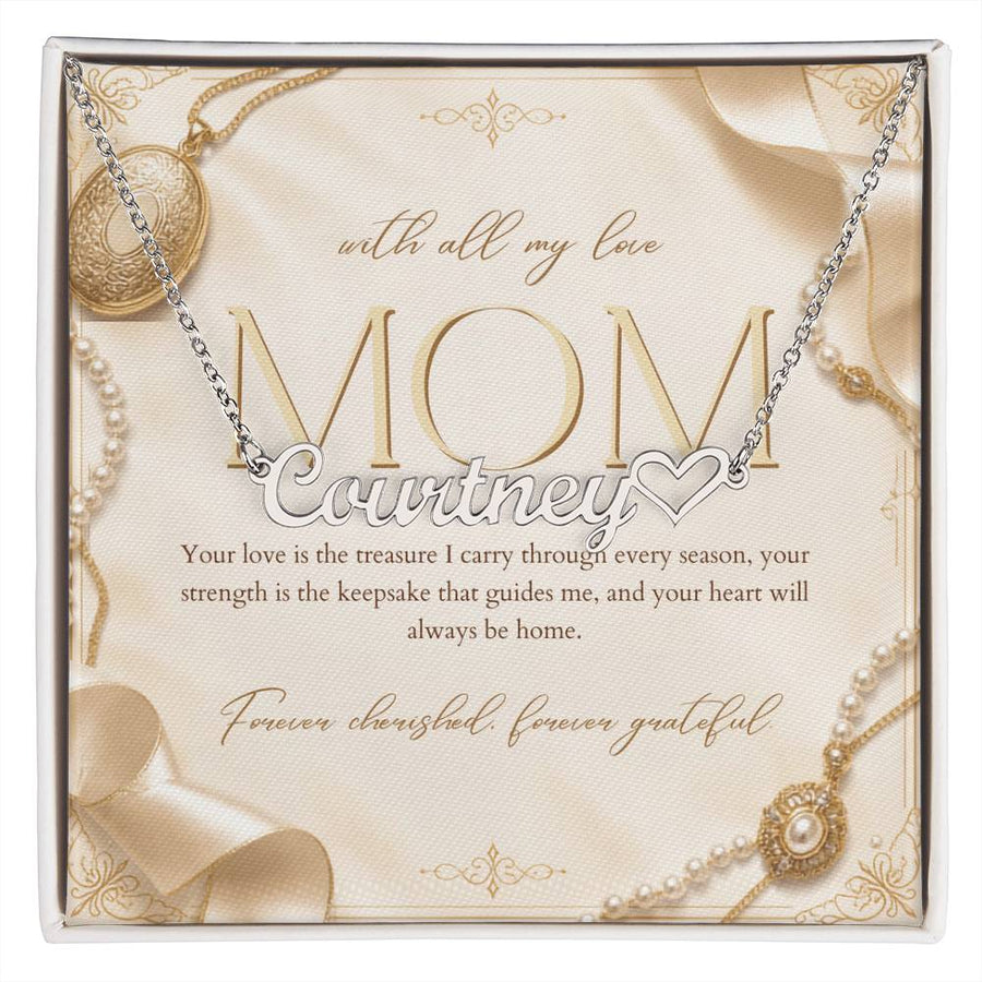 A Treasure I Carry – Custom Name Necklace