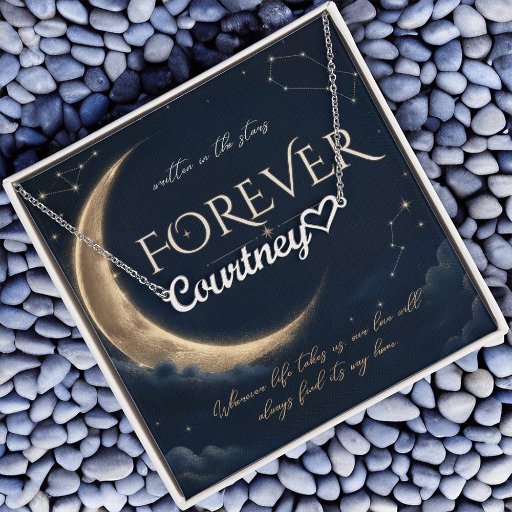 Written in the Stars – Custom Name Necklace
