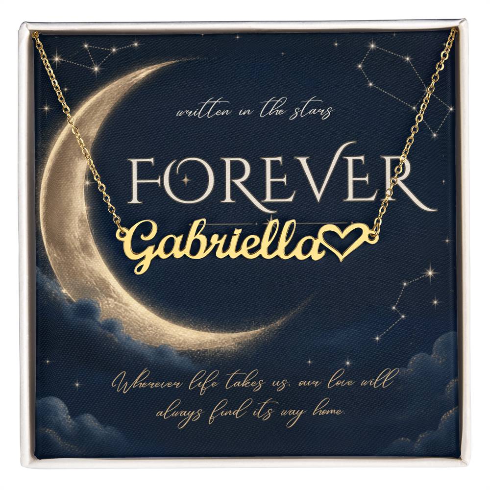 Written in the Stars – Custom Name Necklace