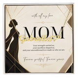 Forever Grateful, Forever Yours – Custom Name Necklace