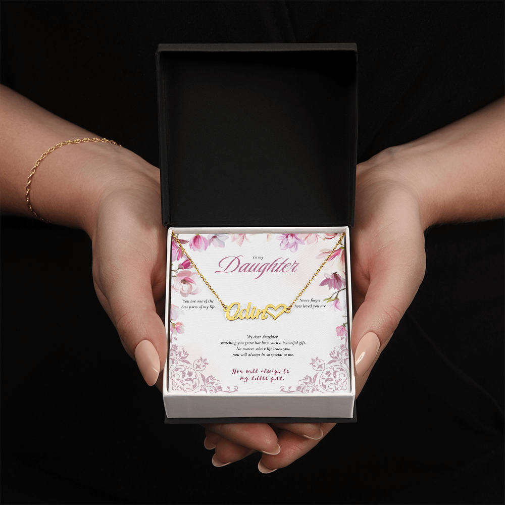 My Little Girl – Custom Name Necklace