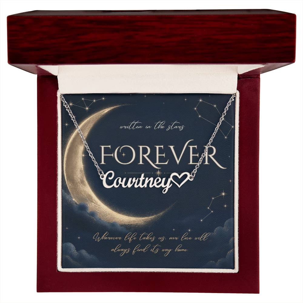Written in the Stars – Custom Name Necklace