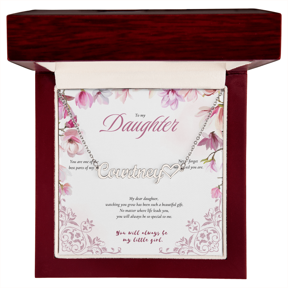 My Little Girl – Custom Name Necklace