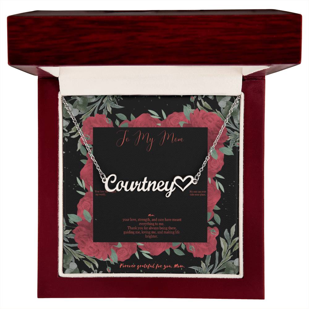 No One Can Take Your Place – Custom Name Necklace