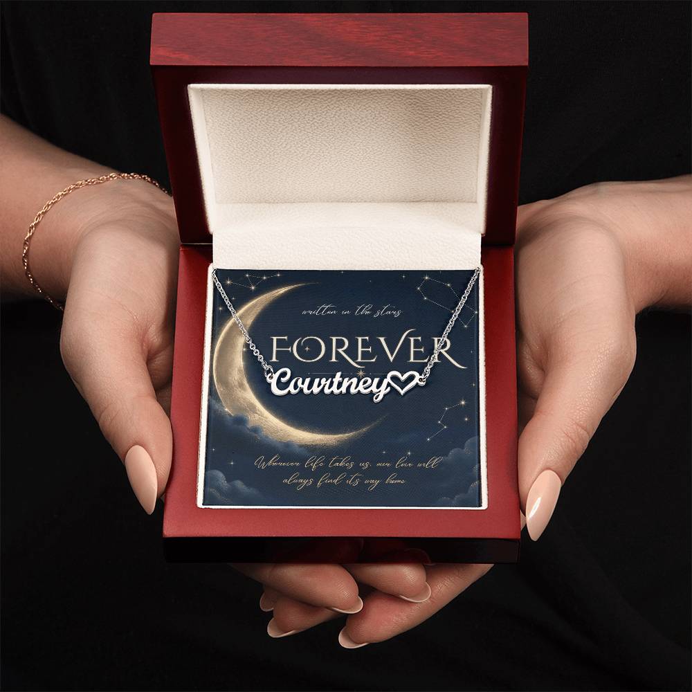 Written in the Stars – Custom Name Necklace