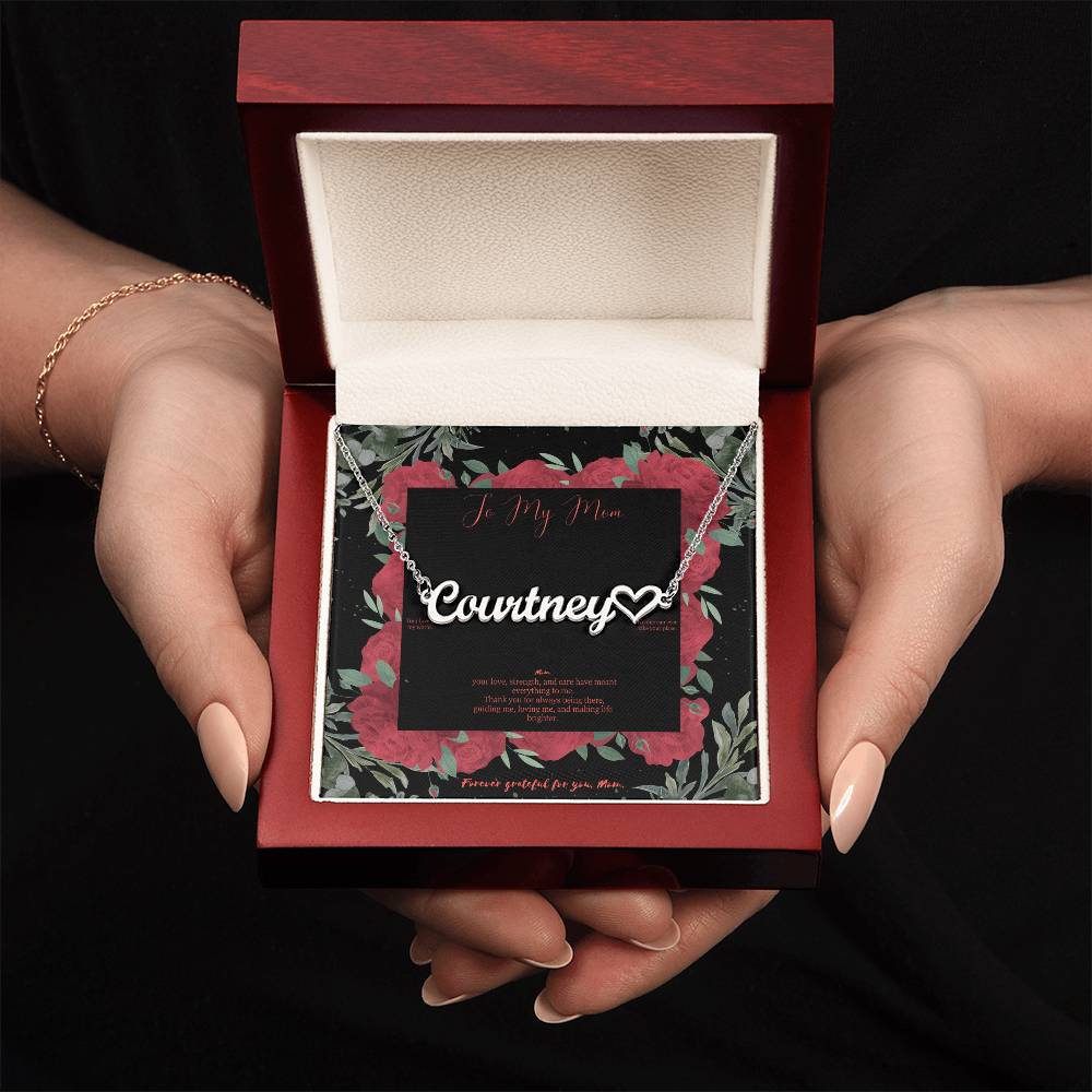 No One Can Take Your Place – Custom Name Necklace