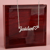 You Make Life More Beautiful – Custom Name Necklace