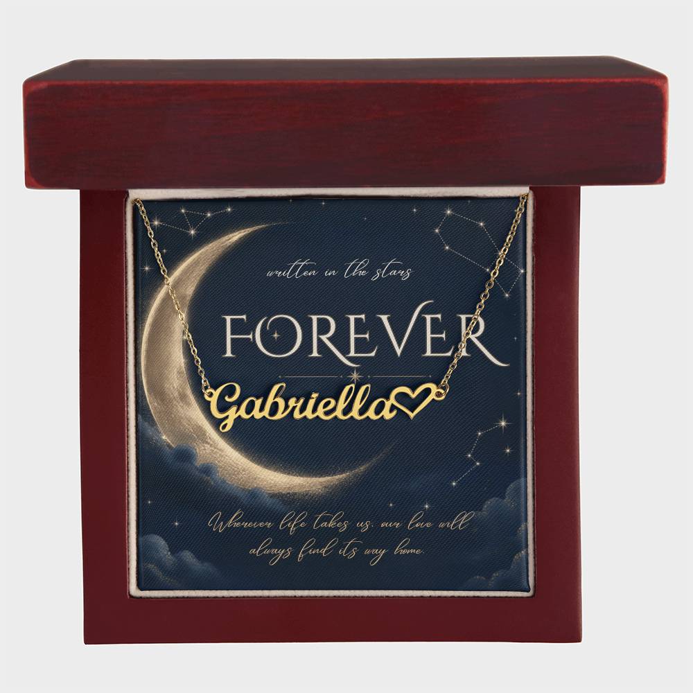 Written in the Stars – Custom Name Necklace