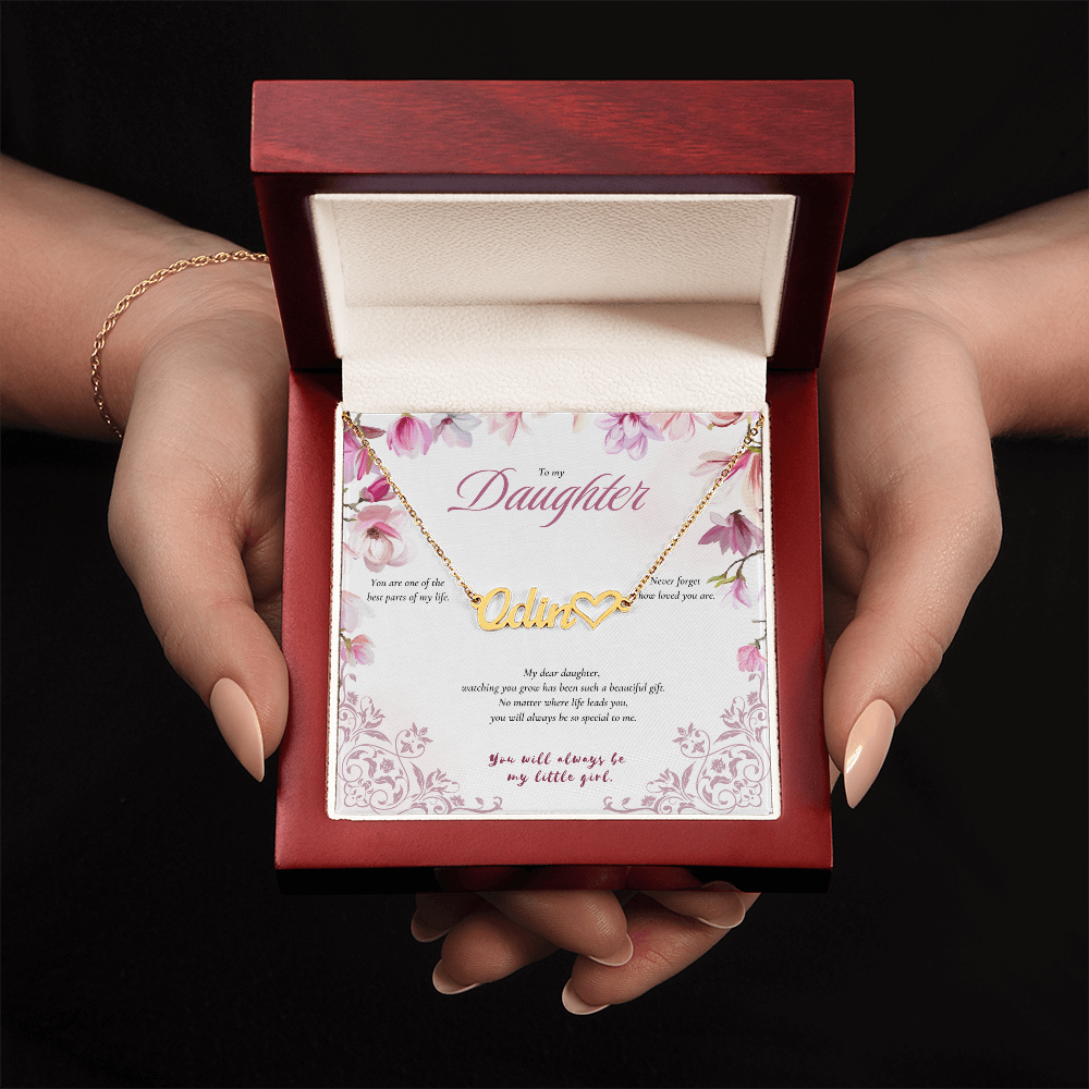 My Little Girl – Custom Name Necklace