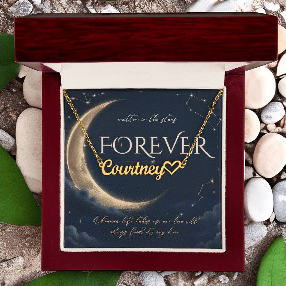 Written in the Stars – Custom Name Necklace