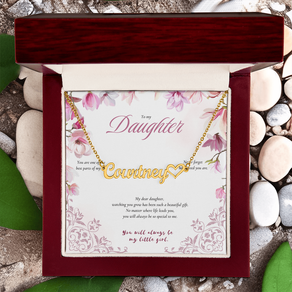 My Little Girl – Custom Name Necklace