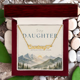 Follow Your Own Path – Custom Name Necklace
