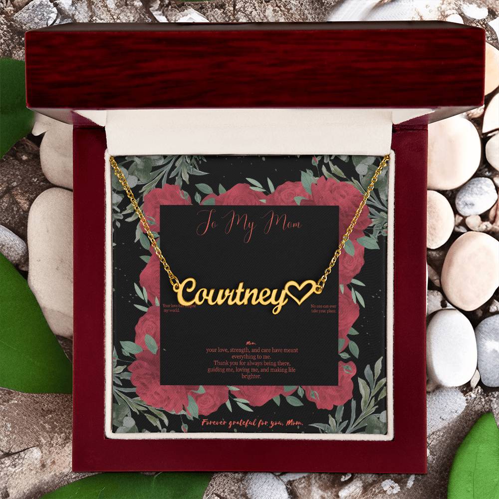 No One Can Take Your Place – Custom Name Necklace