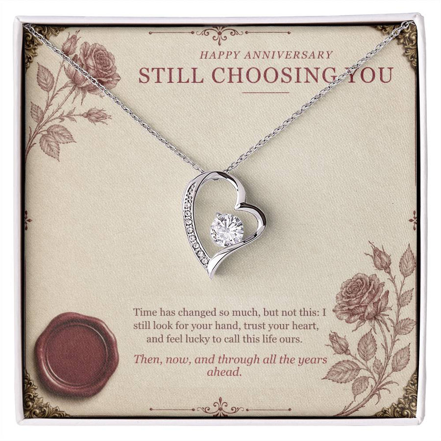Love Letter Forever Love Necklace – Anniversary Gift