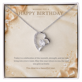 Happy Birthday Forever Love Necklace