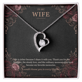 To My Wife Forever Love Necklace
