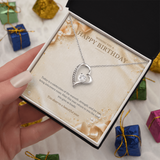 Happy Birthday Forever Love Necklace