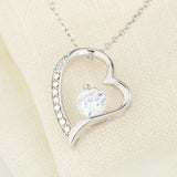 To My Daughter Forever Love Necklace