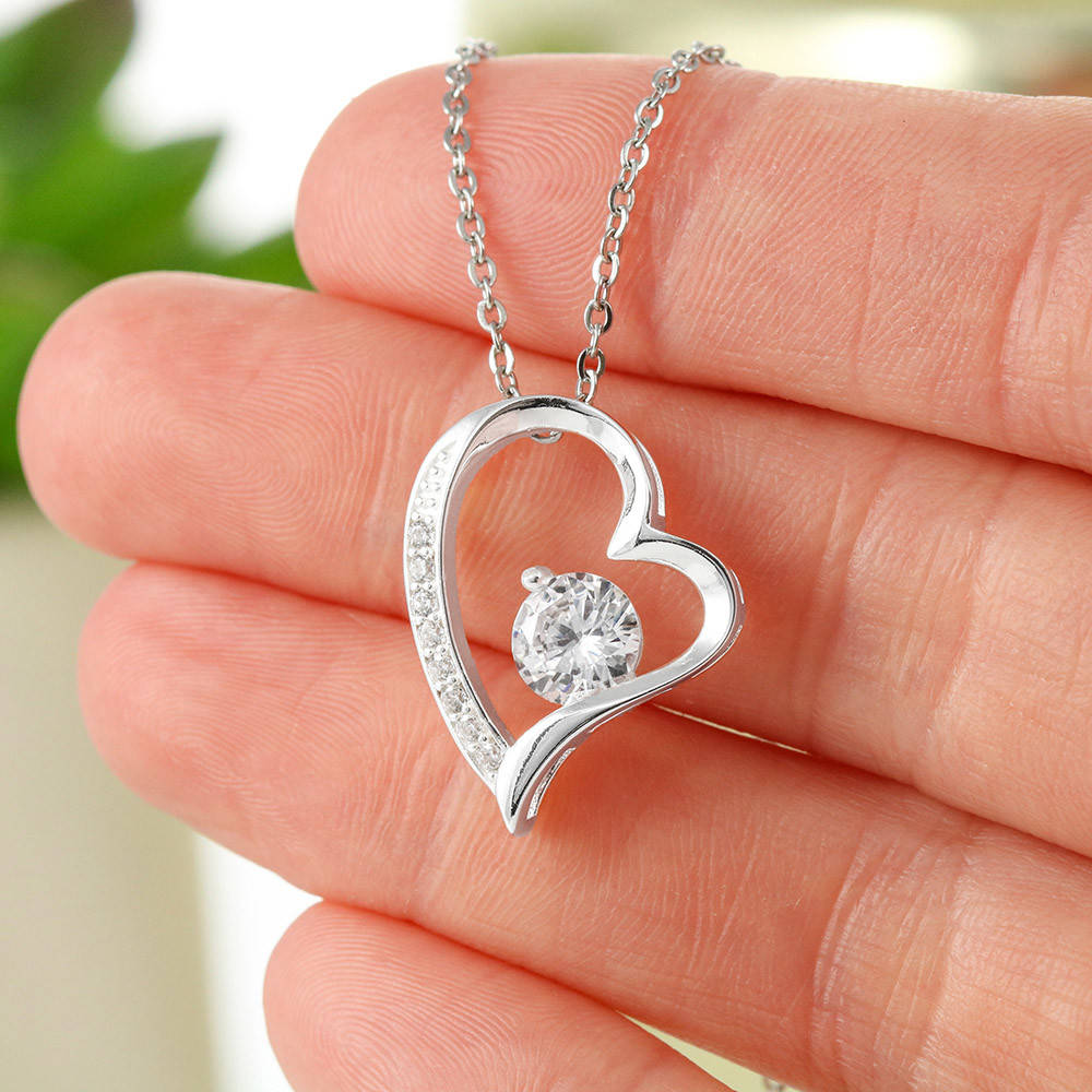 Emerald Art Deco Forever Love Necklace – A Treasured Gift