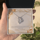 Happy Birthday Forever Love Necklace