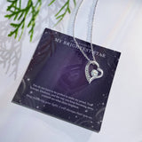 To My Daughter Moonstone Constellation Necklace – Forever Love Gift