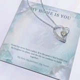 To My Wife Sea Glass Pearl Necklace – Forever Love Gift