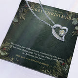 Evergreen Winter Jewel Forever Love Necklace – Christmas Gift