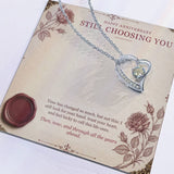 Love Letter Forever Love Necklace – Anniversary Gift