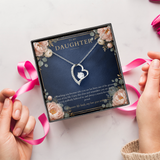 To My Daughter Forever Love Necklace