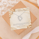 Happy Birthday Forever Love Necklace