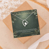 Evergreen Winter Jewel Forever Love Necklace – Christmas Gift