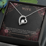 To My Wife Forever Love Necklace