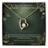 Evergreen Winter Jewel Forever Love Necklace – Christmas Gift