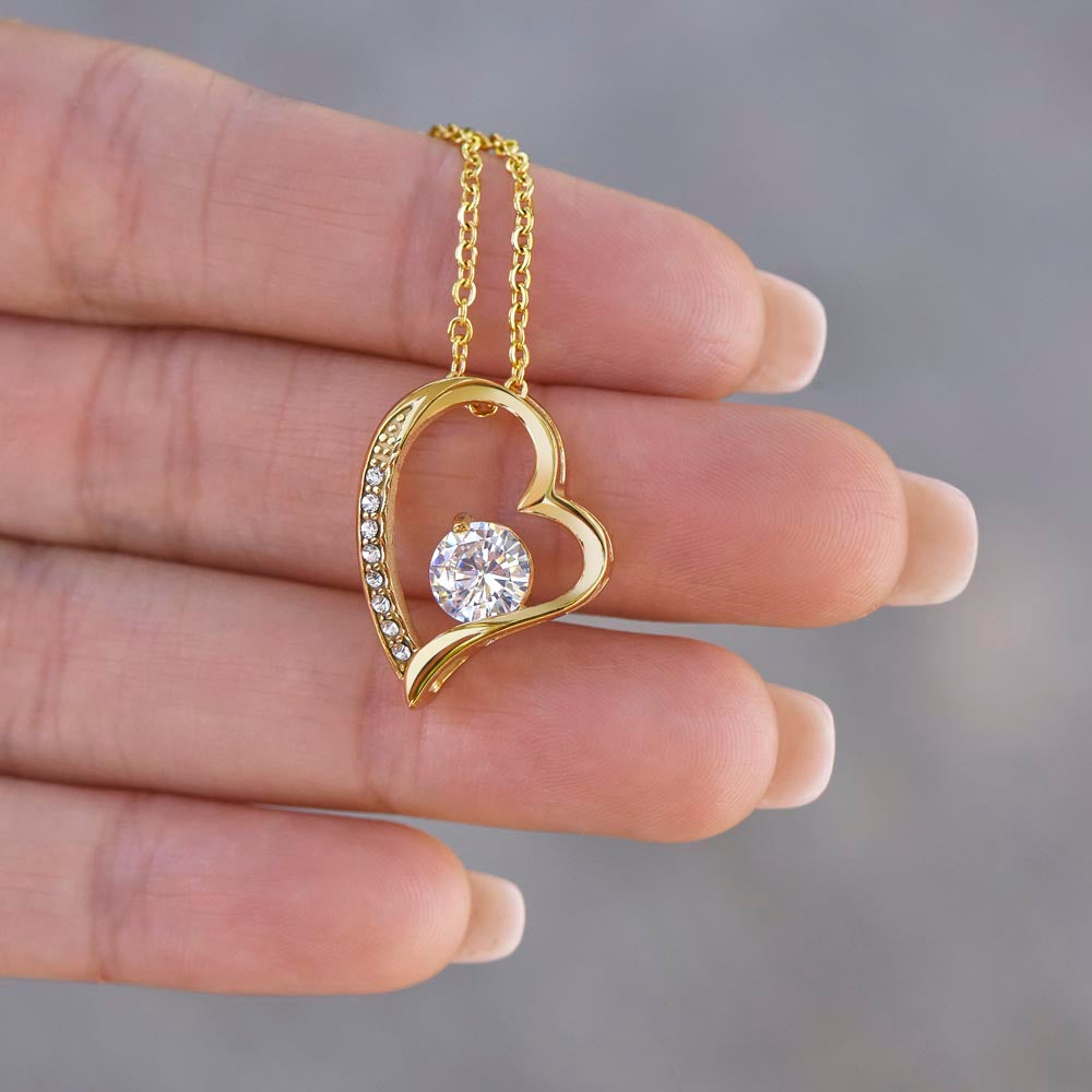 To My Wife Forever Love Necklace