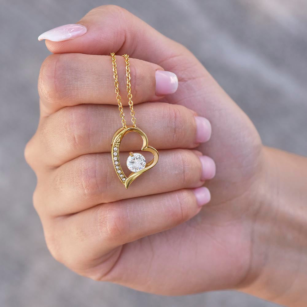 To My Wife Forever Love Necklace