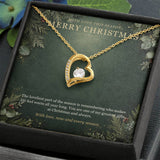 Evergreen Winter Jewel Forever Love Necklace – Christmas Gift