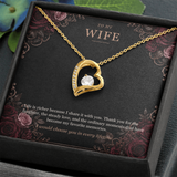To My Wife Forever Love Necklace