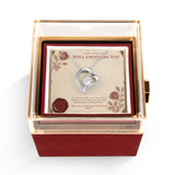 Still Choosing You – Forever Love Rotating Rose Necklace