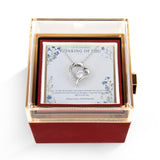 Thinking Of You – Forever Love Rotating Rose Necklace
