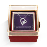 My Brightest Star – Forever Love Rotating Rose Necklace