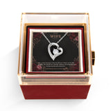 I Would Choose You Again – Forever Love Rotating Rose Necklace