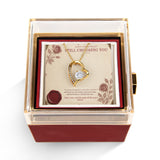 Still Choosing You – Forever Love Rotating Rose Necklace