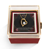 I Would Choose You Again – Forever Love Rotating Rose Necklace