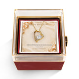 You Deserve A Beautiful Year – Forever Love Rotating Rose Necklace