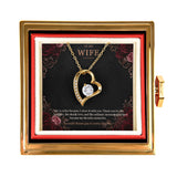 I Would Choose You Again – Forever Love Rotating Rose Necklace