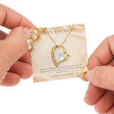 You Deserve A Beautiful Year – Forever Love Rotating Rose Necklace